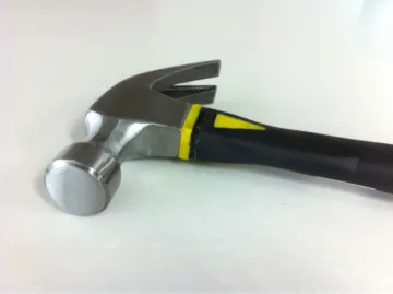 American type claw hammer with TPR plastic-coating handle