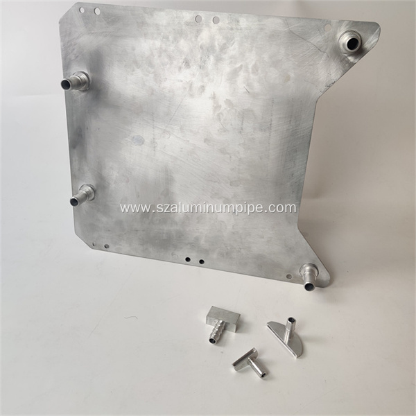 Welding Pouch Cells cooler aluminum water cooling plate