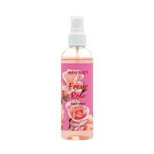 200ML body spray with fresh rose scent