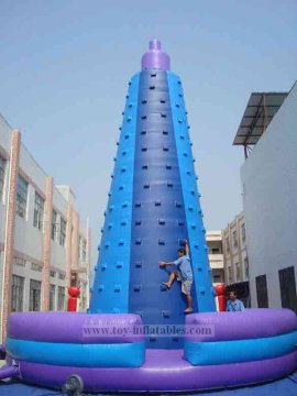 High quality customized inflatable rock climbing wall