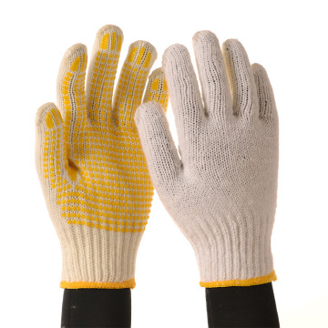 7 needle process non-slip dot bead gloves