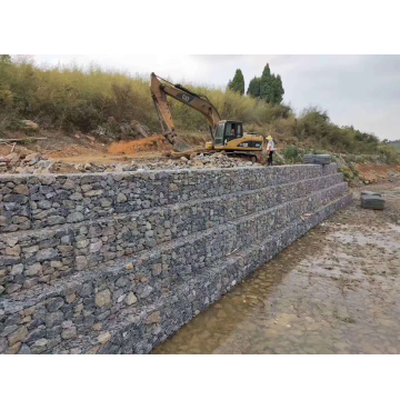 High Quality Hexagon PVC Coated Gabion Baskets for Erosion Control & Sale