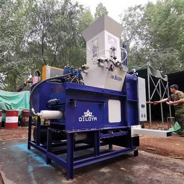 Machine à balles alimentaires pour animaux de la luzerne Hay