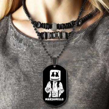 Toilet-Bound Hanako-kun Cartoon Stainless Steel Dog Anime Necklace Unisex 25 Styles Children Adults Wedding Party Gifts Alloy
