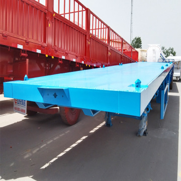 3 gandar 45 kaki treler flatbed