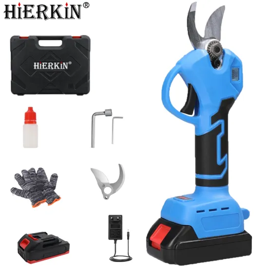 Professional HEK-P012 21V Brushless Cordless Garden Tool Set: High-Quality Scissors, Shears, and Band Saws for Pruning and Gardening