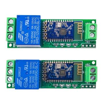 Internet of Things (IoT) Smart Home Phone AP Control: 5V/12V 1 Channel Relay Switch