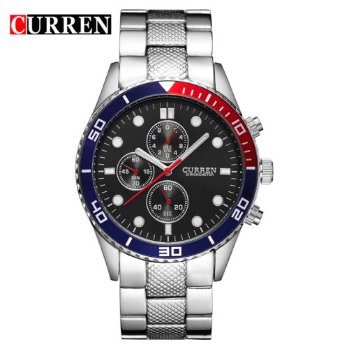 Fashion Waterproof Quartz Wrist Watch Men