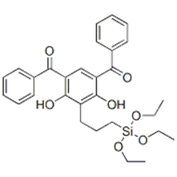 Methanone,1,1'-[4,6-dihydroxy-5-[3-(triethoxysilyl)propyl]-1,3-phenylene]bis[1-phenyl CAS 166255-23-8