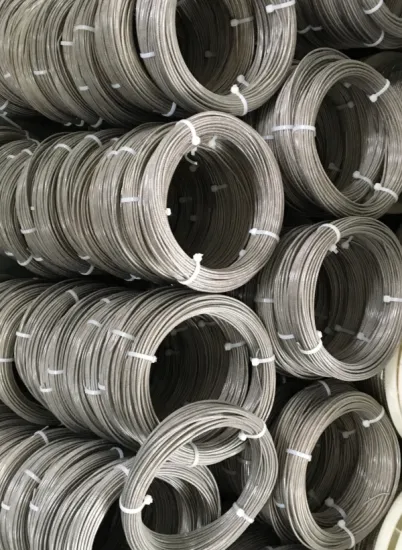7X19 stainless steel wire rope 1.2mm 304