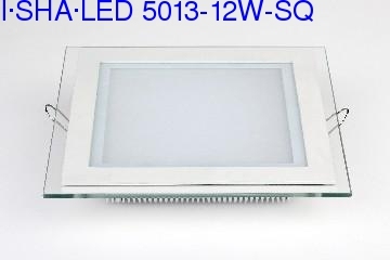 12W-SQ-PKW   led commercial glass panel light
