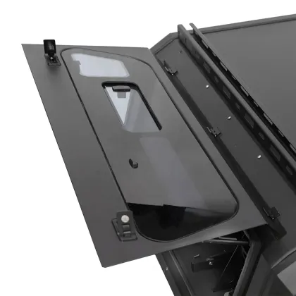 Black Steel Canopy Pickup Back Cover for Maxus LVD T90 Trucks