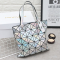Fesyen Diamond Wanita Handbags Wanita Tote Bags Reusable Shopping Bags dengan Logo Geometric Bag