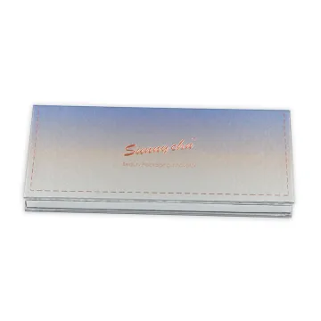 Wholesale customize beauty cosmetic box eyeshadow palette