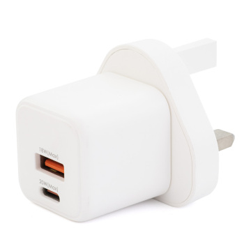 AU EU US UK 3 PIN PLUG PD 20W snelle lader USB-C Power Adapter 30W Cube Wall Charger voor telefoon