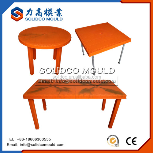 Dostosowane wysokiej jakości plastikowe krzesło i forma stołowa