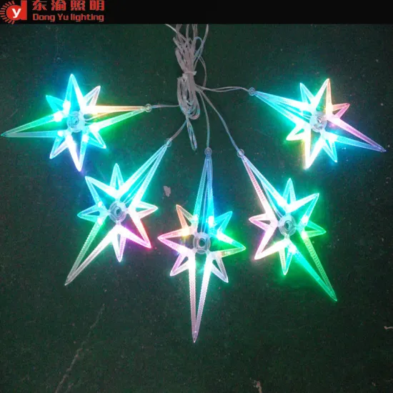 high brightness led pendant star string light