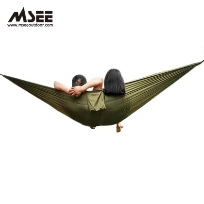 Wholesale Outdoor Jungle Parachute Children's Double Camping Hammock