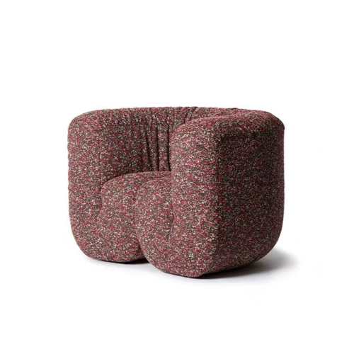 Modern Armchair with Fabric Cover for Living Room