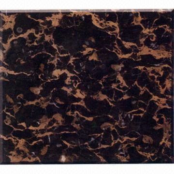 China Black Gold Flower Marble, Black with Beige, Popularly Sold in Cheapest Price, Large Quantity