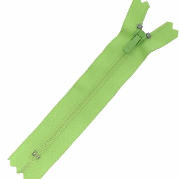 YKK nylon pull-down open end reverse zipper
