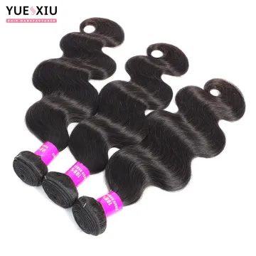 Brazilian Virgin Cuticle Aligned Hair Bundles Natural Color Factory Price Remy Hair