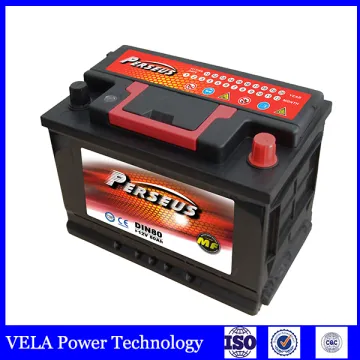 Reliabke quality rechargeable car battery supply wholesale 80ah 12V car battery for sale