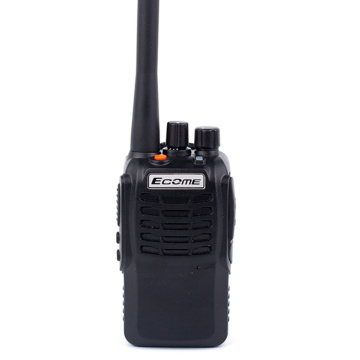 Ecome ET-518 Rusée rechargeable petite radio à double radio 5 km de longue gamme sans fil walkie talkie