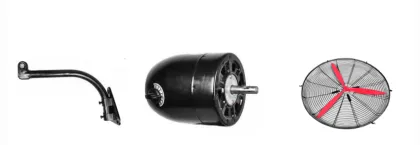 Metal Industrial electric Wall Mounted Blade Fan