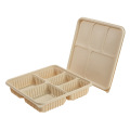 Caja de maíz de plástico biodegradable desechable