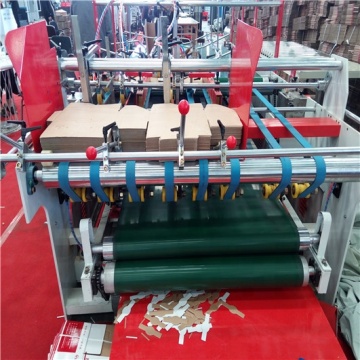 Manual bottom lock folder gluer machine