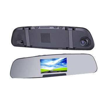 Ambarella A7,super HD 4.3" LCD 120degree WDR&HDR night vision rear-view mirror cameras