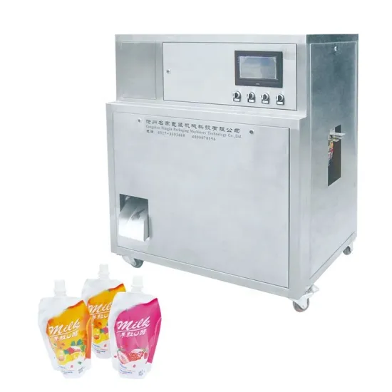 Automatic Pouch Bag Filling and Capping Machine for Honey and Pomegranate Juice