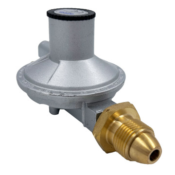 UK High Flow Low-Pressure Pressure Reducing Valve for Gas Stove with 37mbar/50mbar Outlet Pressure and 4kg/h Capacity