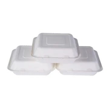 Bagasse Takeaway Food Container - Sugarcane Bagasse Lunch Box
