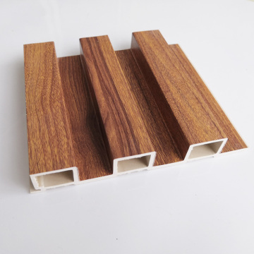 Interior WPC Fluted Panels - Sample Block Decorative Wallboards Louver Wood Plastic PVC