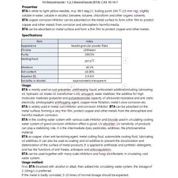 Benzotriazole BTA Needle CAS:95-14-7