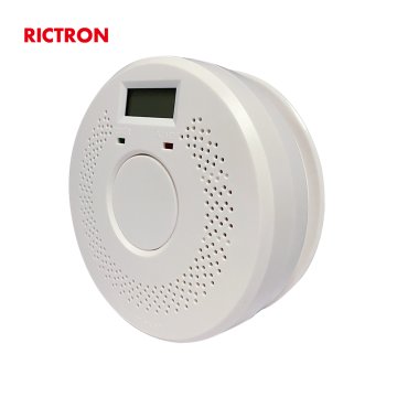 Factory Wholesale Big button LCD Screen Smoke and CO Detector