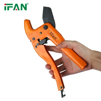 Portable PVC/PPR Pipe Cutter for 20-32mm Plastic Pipes - Orange Tool