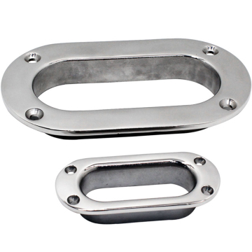 Edelstahl Oval Boat Marine Yacht Hawse Rohr 95x38mm/175x75mm