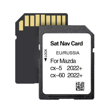 32 GB di scheda SD con mappe GPS per Mazda CX-5 CX-60 2023 (Europa/Russia)