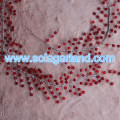 Red Crystal Beaded Branch For Wedding Decoration