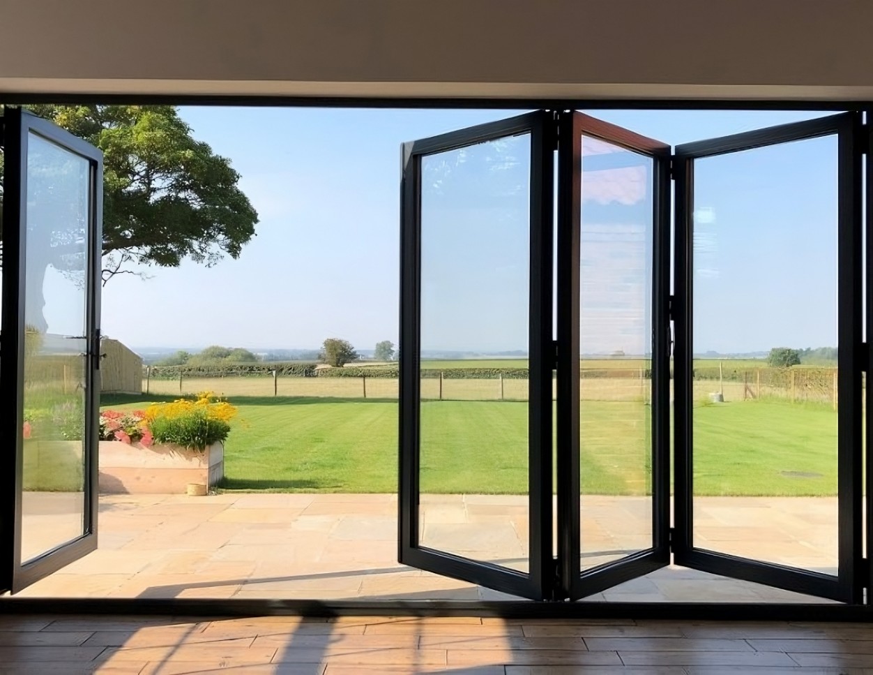 aluminum bifold patio doors