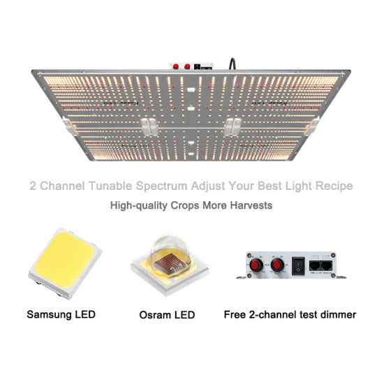 Samsung LM301H LM301B Full Spectrum LED Grow Light with UV IR for Indoor Planting (240W/480W/600W)