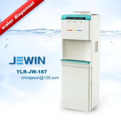Floor standing hot cold water dispenser water cooler with child lock