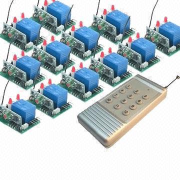 ควบคุม LED ระยะไกล RF แรงดันไฟฟ้า DC 12V และ 4CH ชนิดดิจิตอลไร้สาย