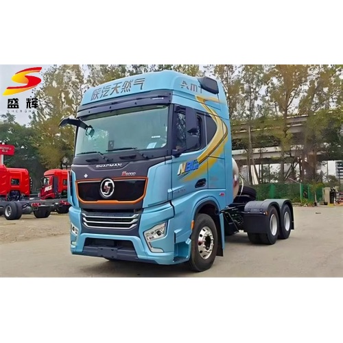 Truk Traktor Gas Alam Shacman S6000