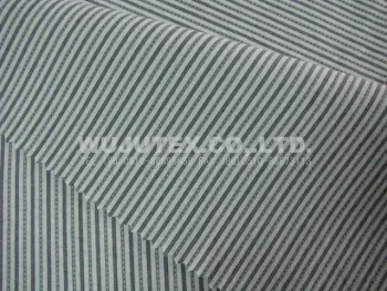 Stable Quality Stripe Cotton Nylon Fabric Spandex Plain Weave Cloth With Competitive Price