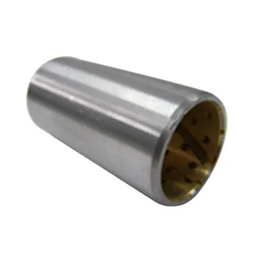 Bimetallic spring bushing
