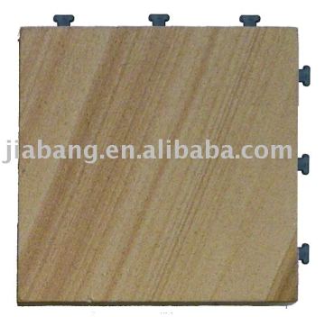Sandstone outdoor decking with PE base-SYT1